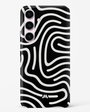 Monochrome Maze Hard Case Phone Cover (Samsung)