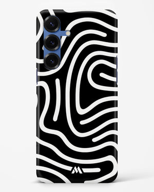 Monochrome Maze Hard Case Phone Cover (Samsung)