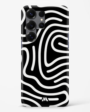 Monochrome Maze Hard Case Phone Cover (Samsung)