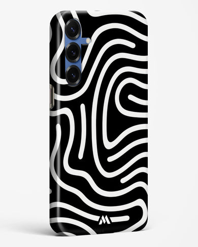 Monochrome Maze Hard Case Phone Cover (Samsung)