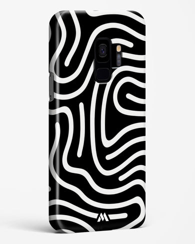 Monochrome Maze Hard Case Phone Cover (Samsung)