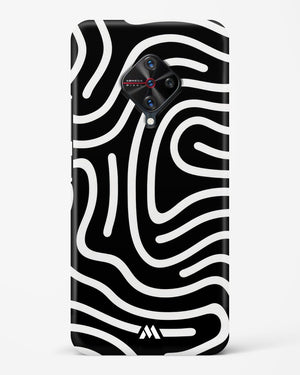 Monochrome Maze Hard Case Phone Cover (Vivo)
