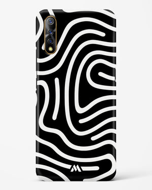 Monochrome Maze Hard Case Phone Cover (Vivo)