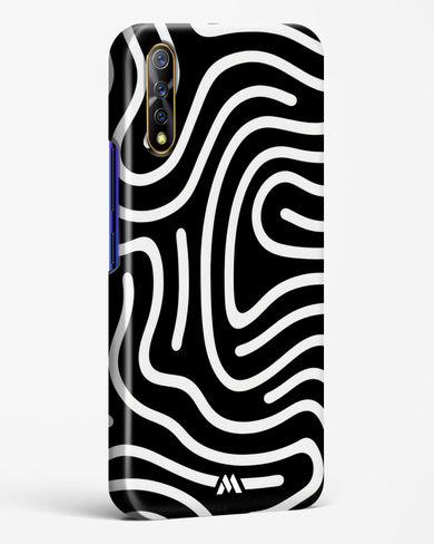 Monochrome Maze Hard Case Phone Cover (Vivo)