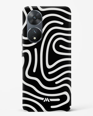 Monochrome Maze Hard Case Phone Cover (Vivo)