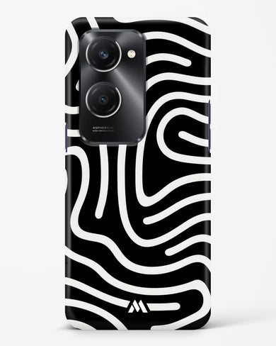 Monochrome Maze Hard Case Phone Cover (Vivo)