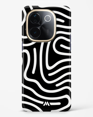 Monochrome Maze Hard Case Phone Cover (Vivo)