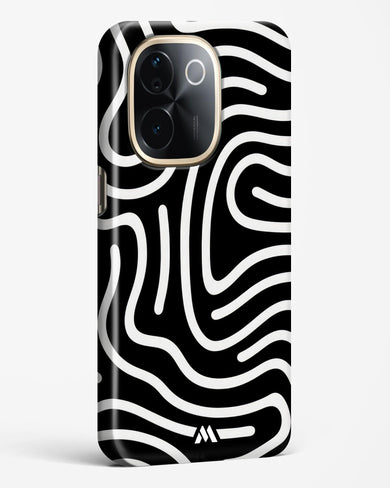 Monochrome Maze Hard Case Phone Cover (Vivo)