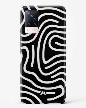 Monochrome Maze Hard Case Phone Cover (Vivo)