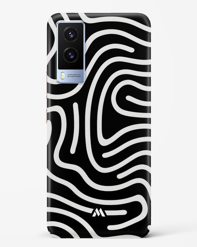 Monochrome Maze Hard Case Phone Cover (Vivo)