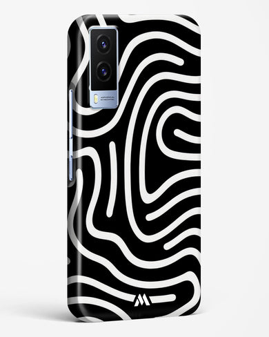 Monochrome Maze Hard Case Phone Cover (Vivo)