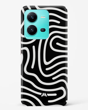 Monochrome Maze Hard Case Phone Cover (Vivo)