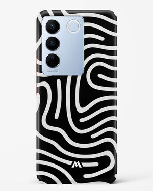 Monochrome Maze Hard Case Phone Cover (Vivo)