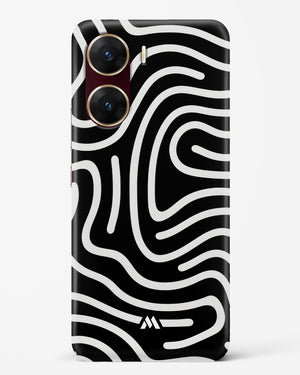 Monochrome Maze Hard Case Phone Cover (Vivo)