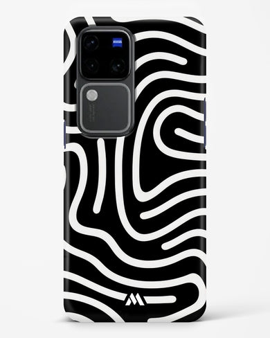 Monochrome Maze Hard Case Phone Cover (Vivo)
