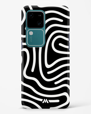 Monochrome Maze Hard Case Phone Cover (Vivo)