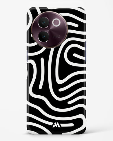 Monochrome Maze Hard Case Phone Cover (Vivo)