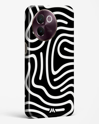 Monochrome Maze Hard Case Phone Cover (Vivo)