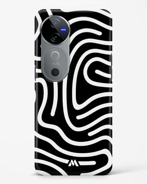 Monochrome Maze Hard Case Phone Cover (Vivo)