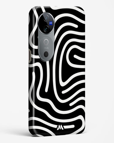 Monochrome Maze Hard Case Phone Cover (Vivo)