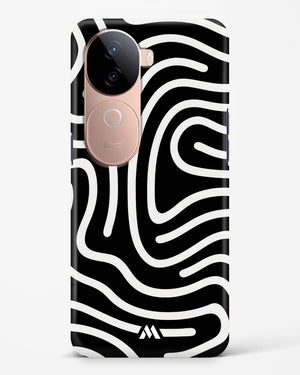Monochrome Maze Hard Case Phone Cover (Vivo)
