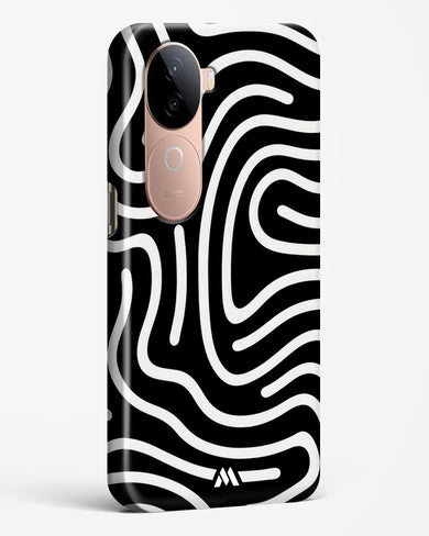 Monochrome Maze Hard Case Phone Cover (Vivo)
