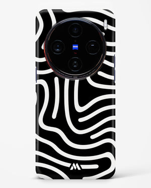 Monochrome Maze Hard Case Phone Cover (Vivo)