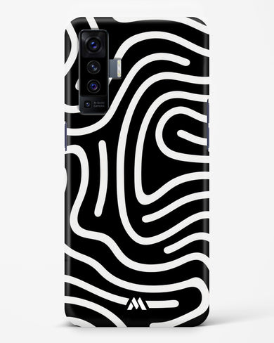 Monochrome Maze Hard Case Phone Cover (Vivo)