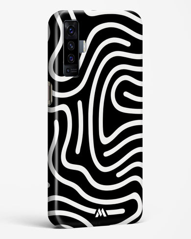 Monochrome Maze Hard Case Phone Cover (Vivo)