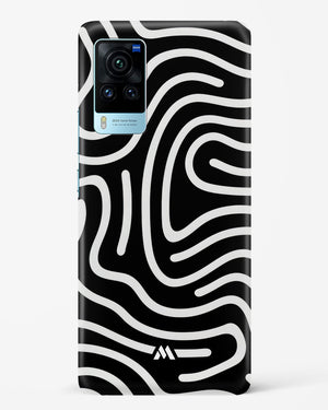 Monochrome Maze Hard Case Phone Cover (Vivo)