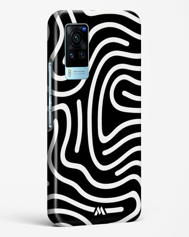 Monochrome Maze Hard Case Phone Cover (Vivo)