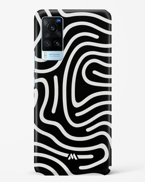 Monochrome Maze Hard Case Phone Cover (Vivo)
