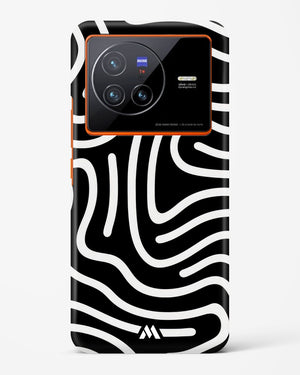 Monochrome Maze Hard Case Phone Cover-(Vivo)