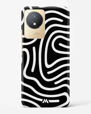 Monochrome Maze Hard Case Phone Cover (Vivo)