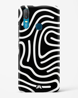 Monochrome Maze Hard Case Phone Cover-(Vivo)