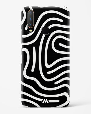 Monochrome Maze Hard Case Phone Cover-(Vivo)