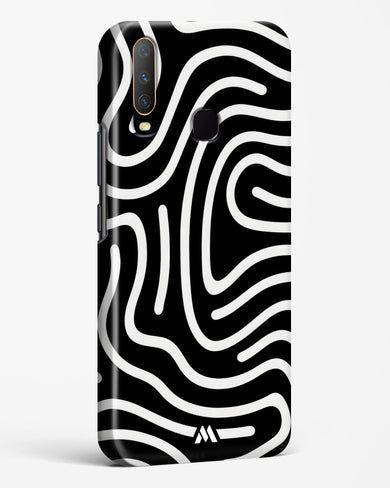 Monochrome Maze Hard Case Phone Cover-(Vivo)