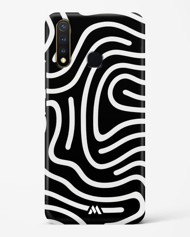 Monochrome Maze Hard Case Phone Cover (Vivo)