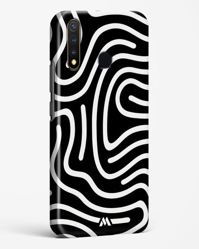 Monochrome Maze Hard Case Phone Cover (Vivo)
