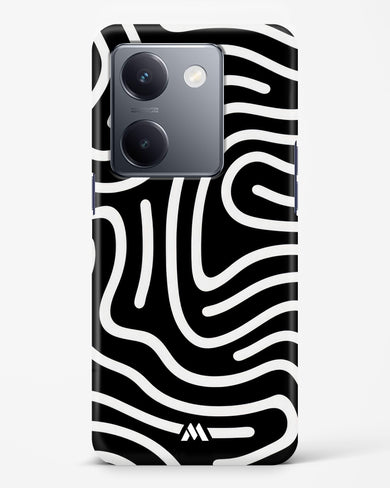 Monochrome Maze Hard Case Phone Cover (Vivo)