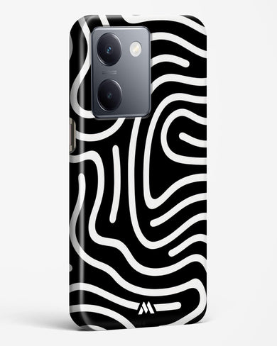 Monochrome Maze Hard Case Phone Cover (Vivo)
