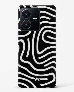 Monochrome Maze Hard Case Phone Cover-(Vivo)