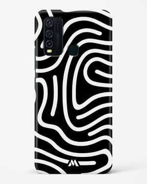 Monochrome Maze Hard Case Phone Cover-(Vivo)