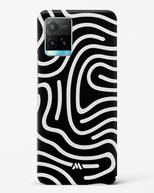 Monochrome Maze Hard Case Phone Cover-(Vivo)