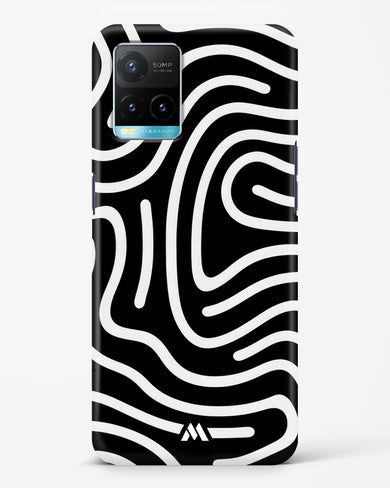 Monochrome Maze Hard Case Phone Cover (Vivo)