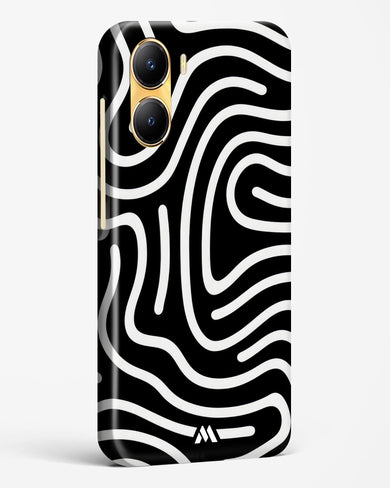 Monochrome Maze Hard Case Phone Cover-(Vivo)