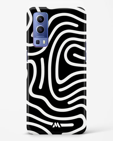 Monochrome Maze Hard Case Phone Cover (Vivo)