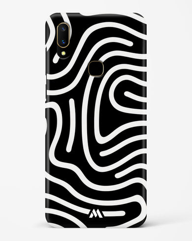 Monochrome Maze Hard Case Phone Cover-(Vivo)