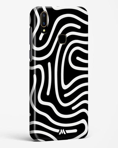 Monochrome Maze Hard Case Phone Cover-(Vivo)