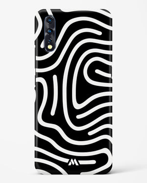 Monochrome Maze Hard Case Phone Cover-(Vivo)